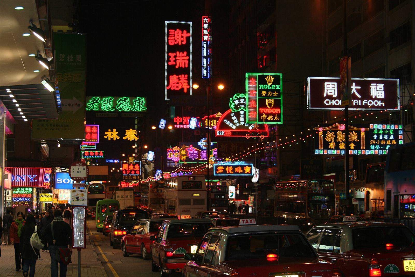 Kowloon Nathan Road 2007