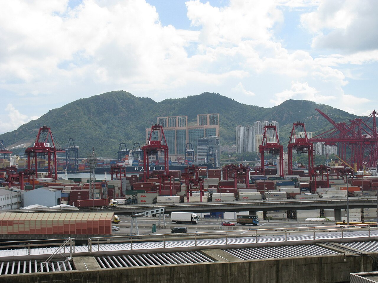 Kwai Tsing Container Terminals Tsing Yi Peak